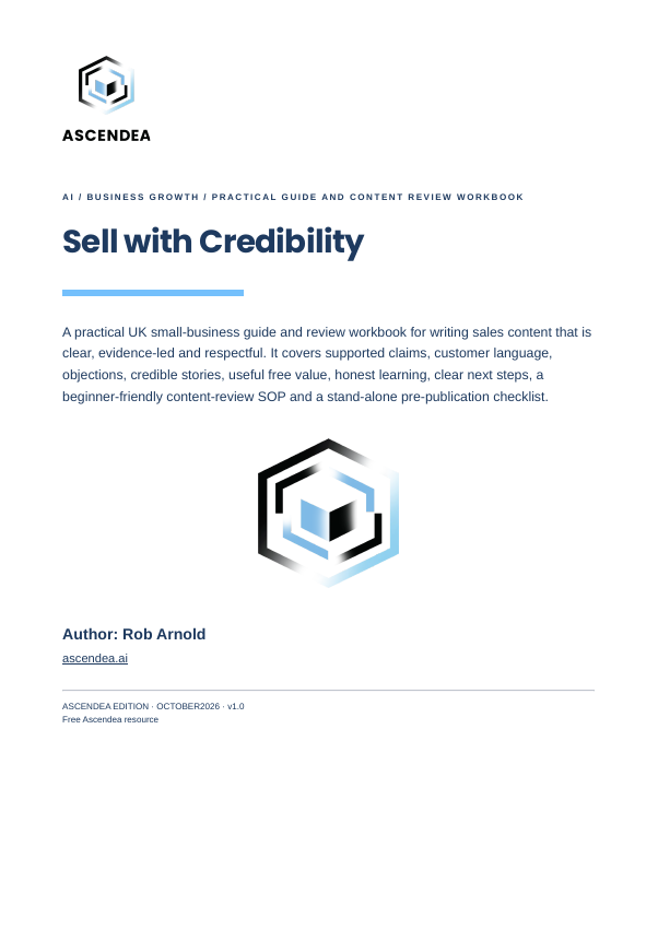 Cover of Sell with Credibility