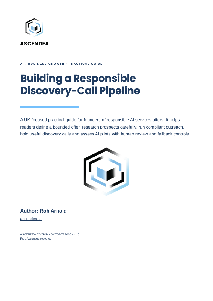 Cover of Building a Responsible Discovery-Call Pipeline