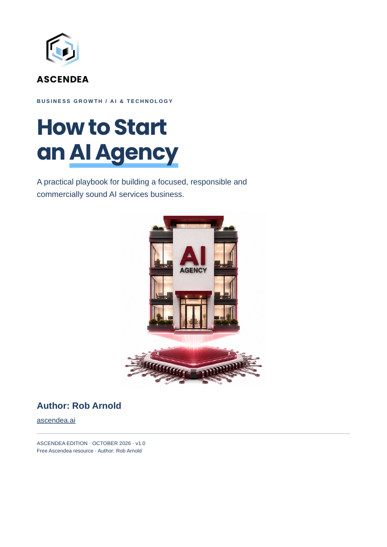 Cover of How to Start an AI Agency