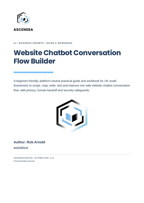 Cover of Website Chatbot Conversation Flow Builder