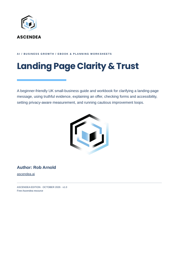Cover of Landing Page Clarity & Trust