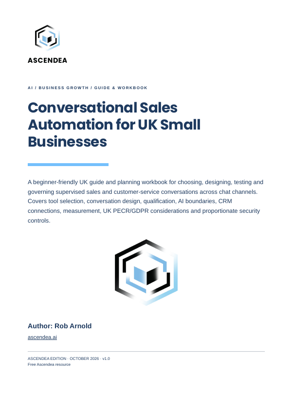 Cover of Conversational Sales Automation for UK Small Businesses