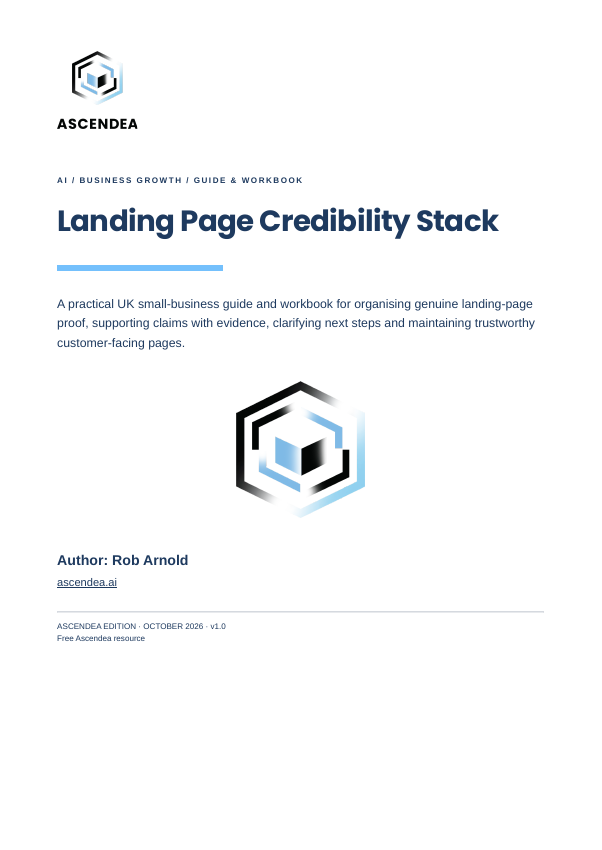 Cover of Landing Page Credibility Stack
