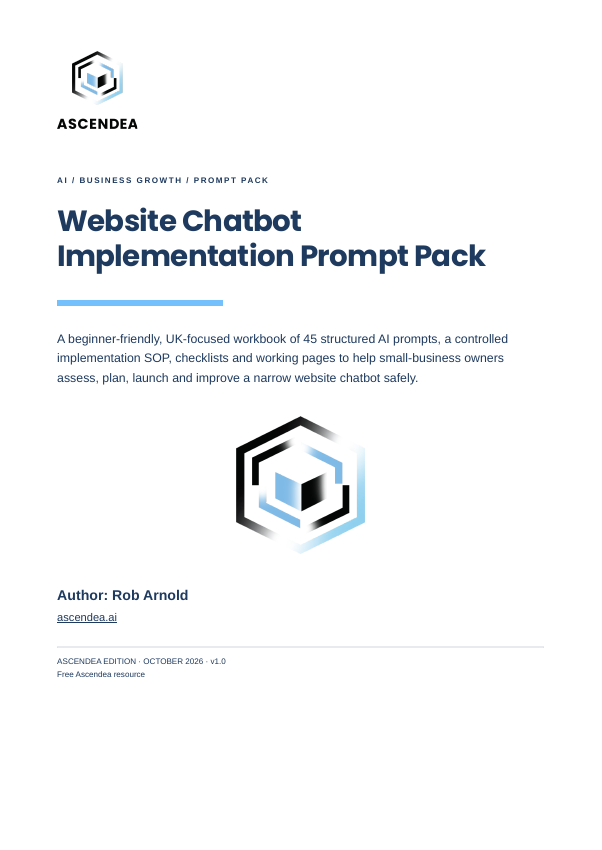Cover of Website Chatbot Implementation Prompt Pack