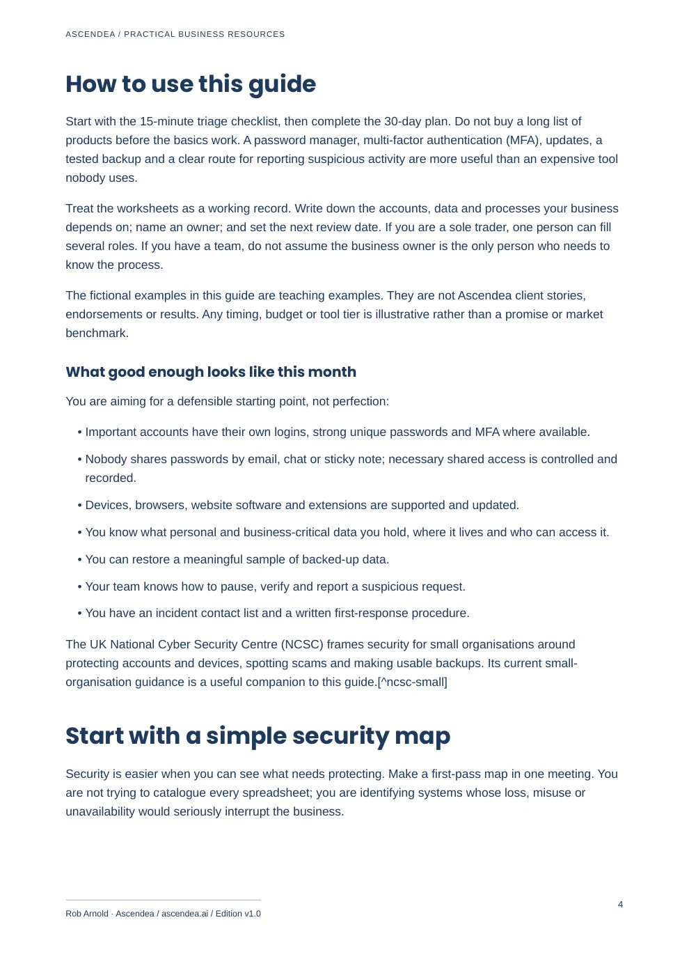 Preview of PDF page 4 from Practical Online Business Security for UK SMEs