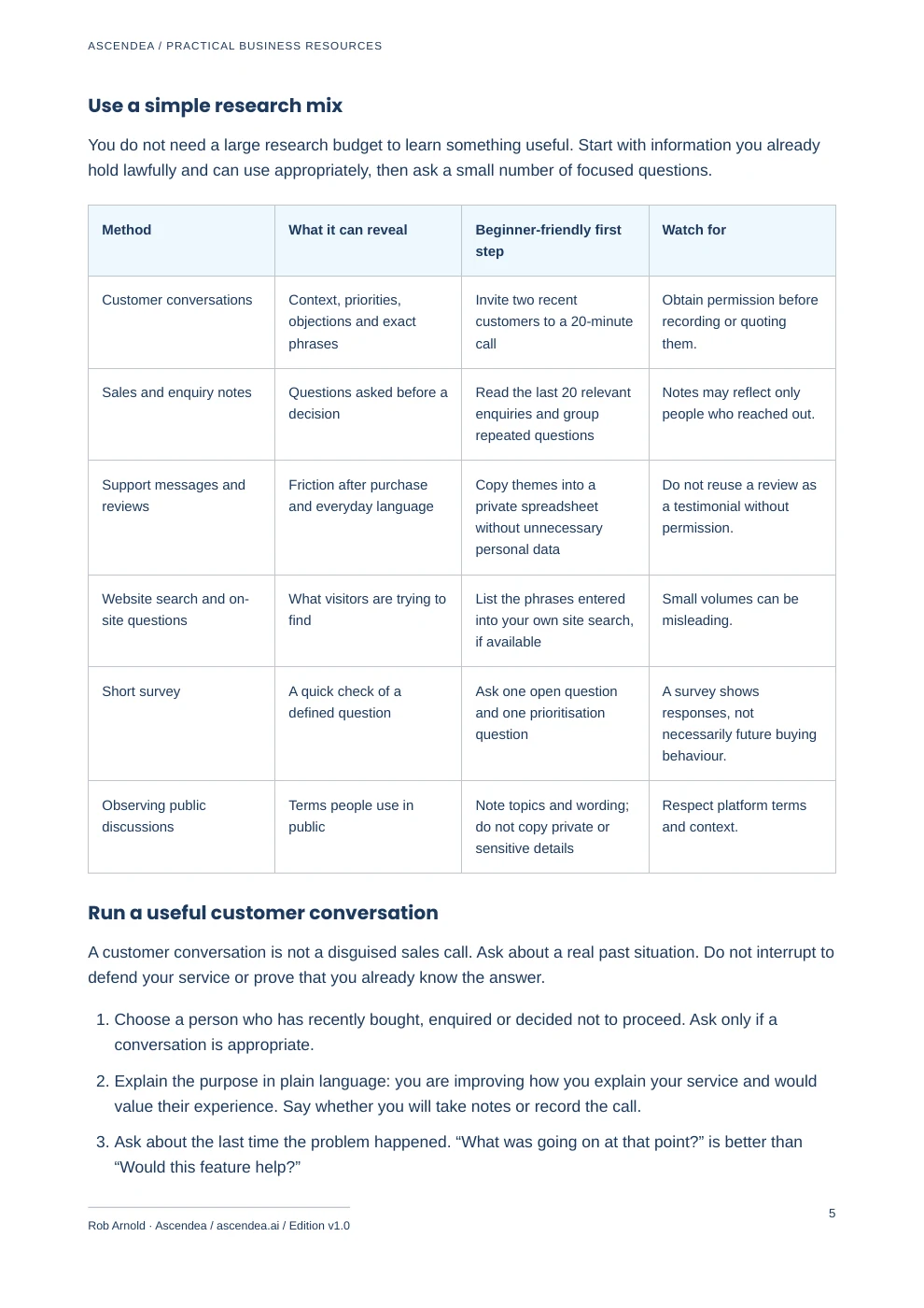 Preview of PDF page 5 from Content That Earns Trust — A Practical Guide & Workbook for UK Small Businesses